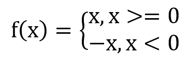 example of piecewise function in word
