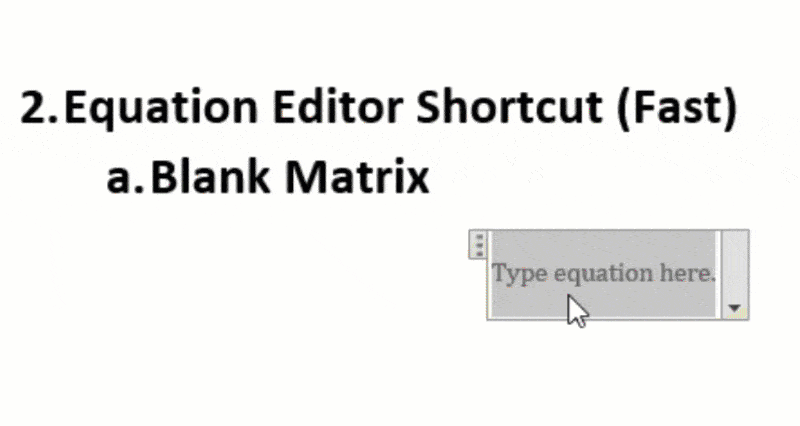 insert equation in word keyboard shortcut insert equation in word keyboard shortcut