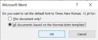 All documents based on the Normal.dotm template?