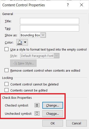 Change checked and unchecked symbol of clickable checkbox
