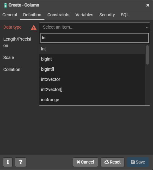 Step3-adding column in existing table