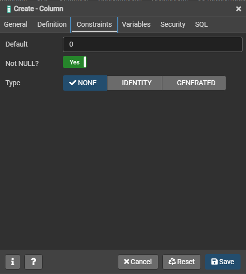 Step4-adding column in existing table