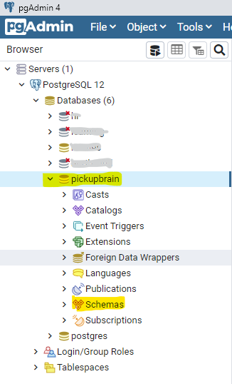 Step 1 to Create-Table in PgAdmin-