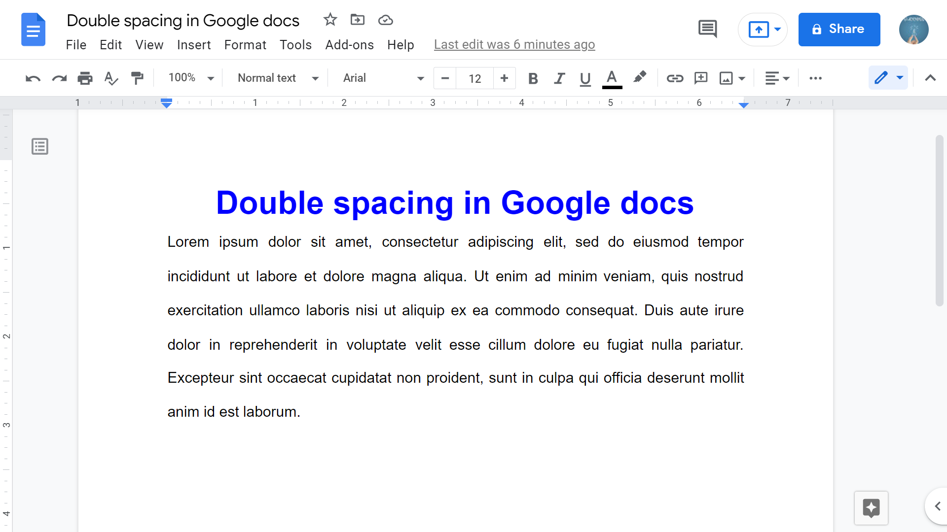 How To Double Space In Google Docs Pickupbrain Be Smart