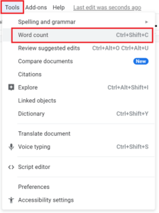 Count words in Google Docs using these easy steps - PickupBrain: Be Smart