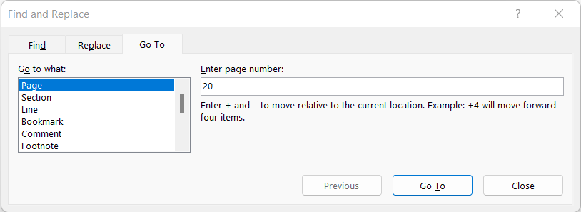 Steps to delete multiple pages using Extend mode