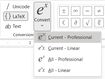 Latex Converter