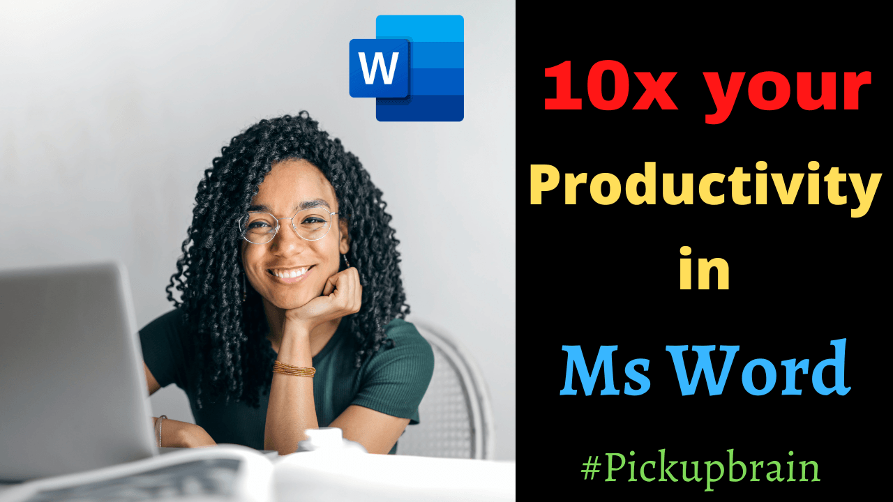 Ms Word tips for improving productivity.