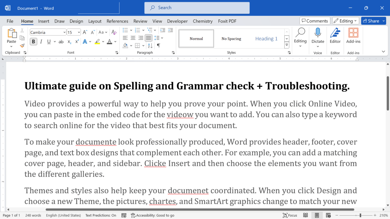 ultimate spelling and grammar check error and its trouble shooting
