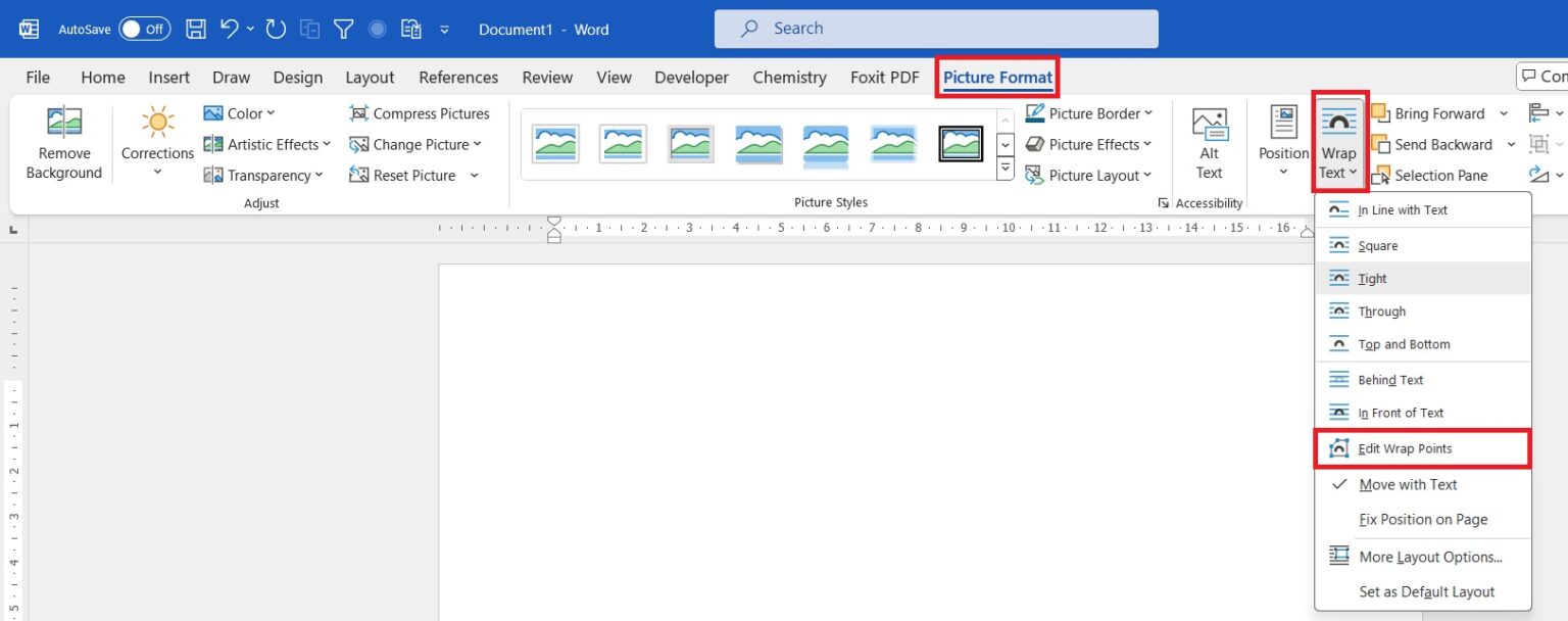 Understanding Different Types Text Wrapping Options in MS Word